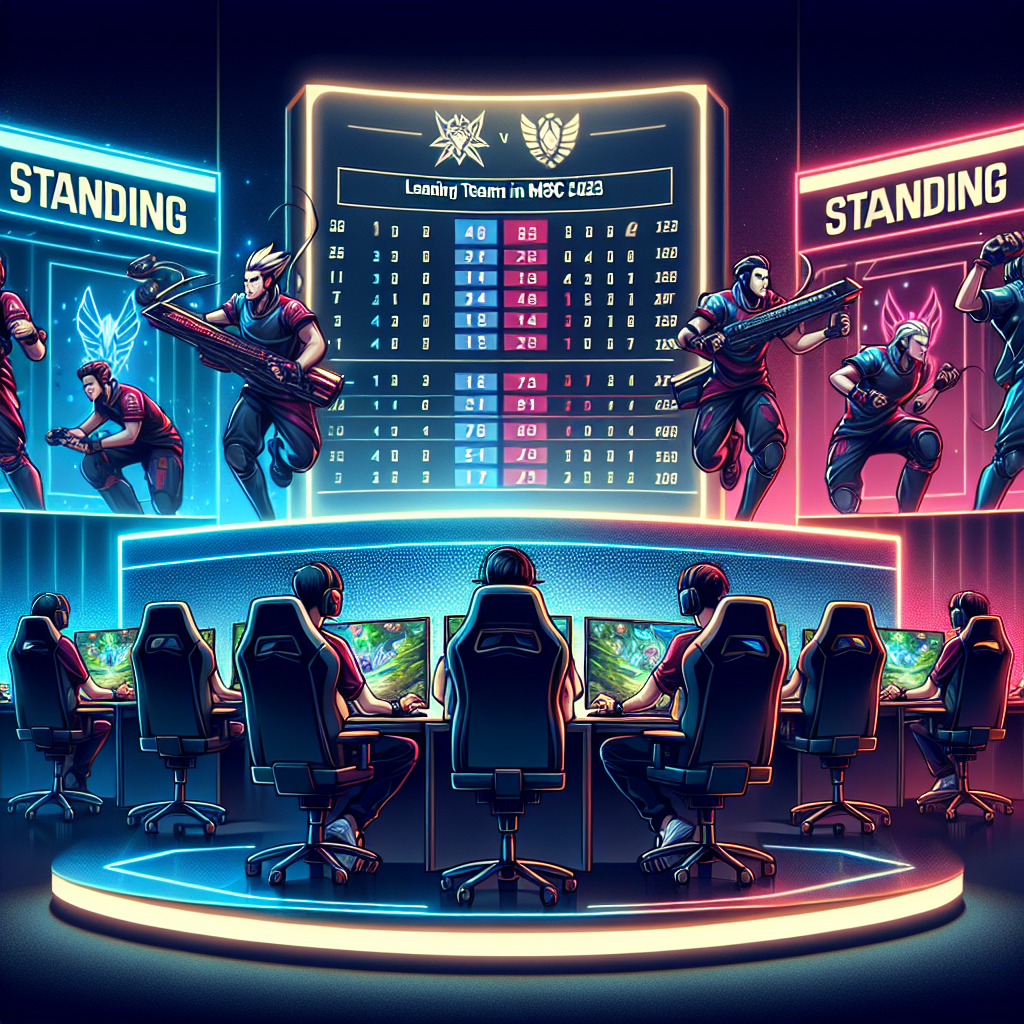 Pembaruan Terkini Klasemen Mobile Legends: Tim Mana yang Memimpin di MSC 2023?